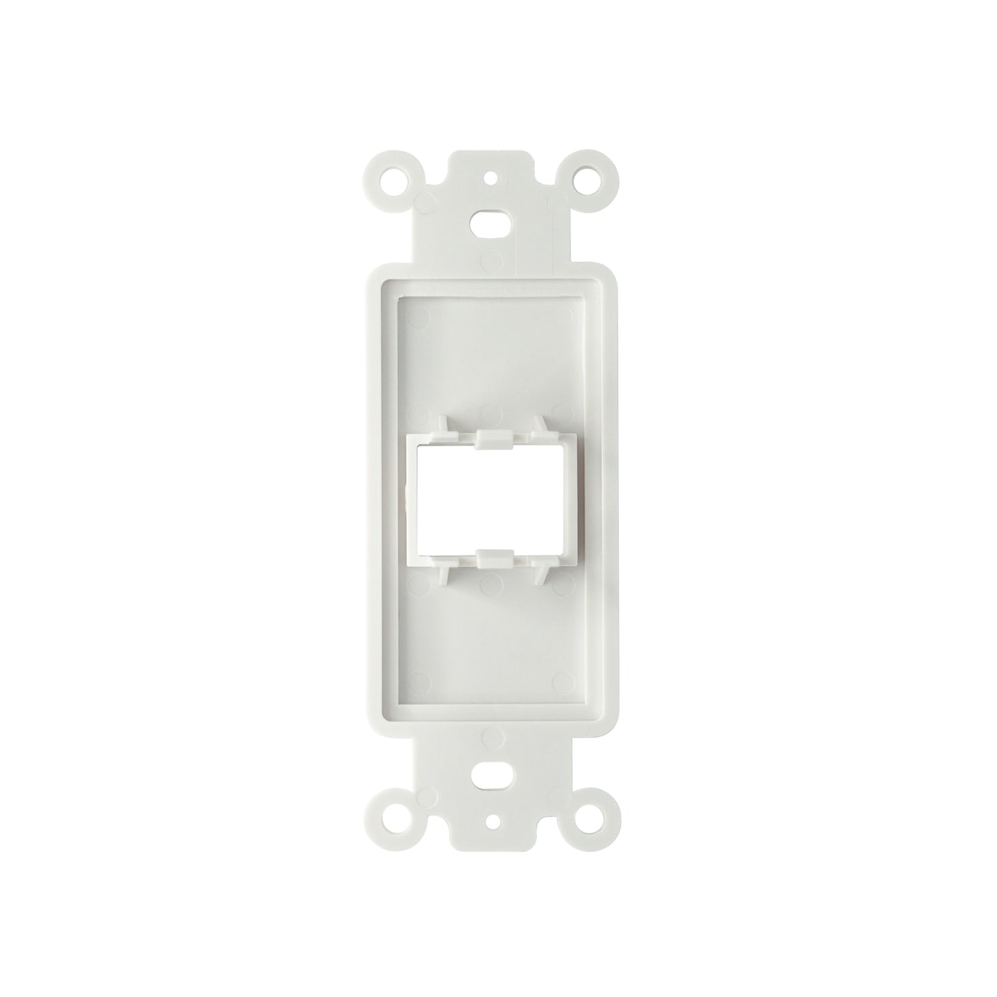Decorator HDMI 1-Port Insert, 1-Gang Rocker Wall Plate Insert