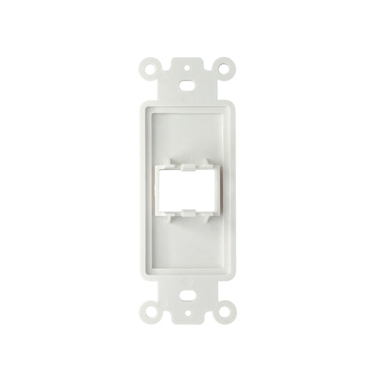 Decorator HDMI 1-Port Insert, 1-Gang Rocker Wall Plate Insert