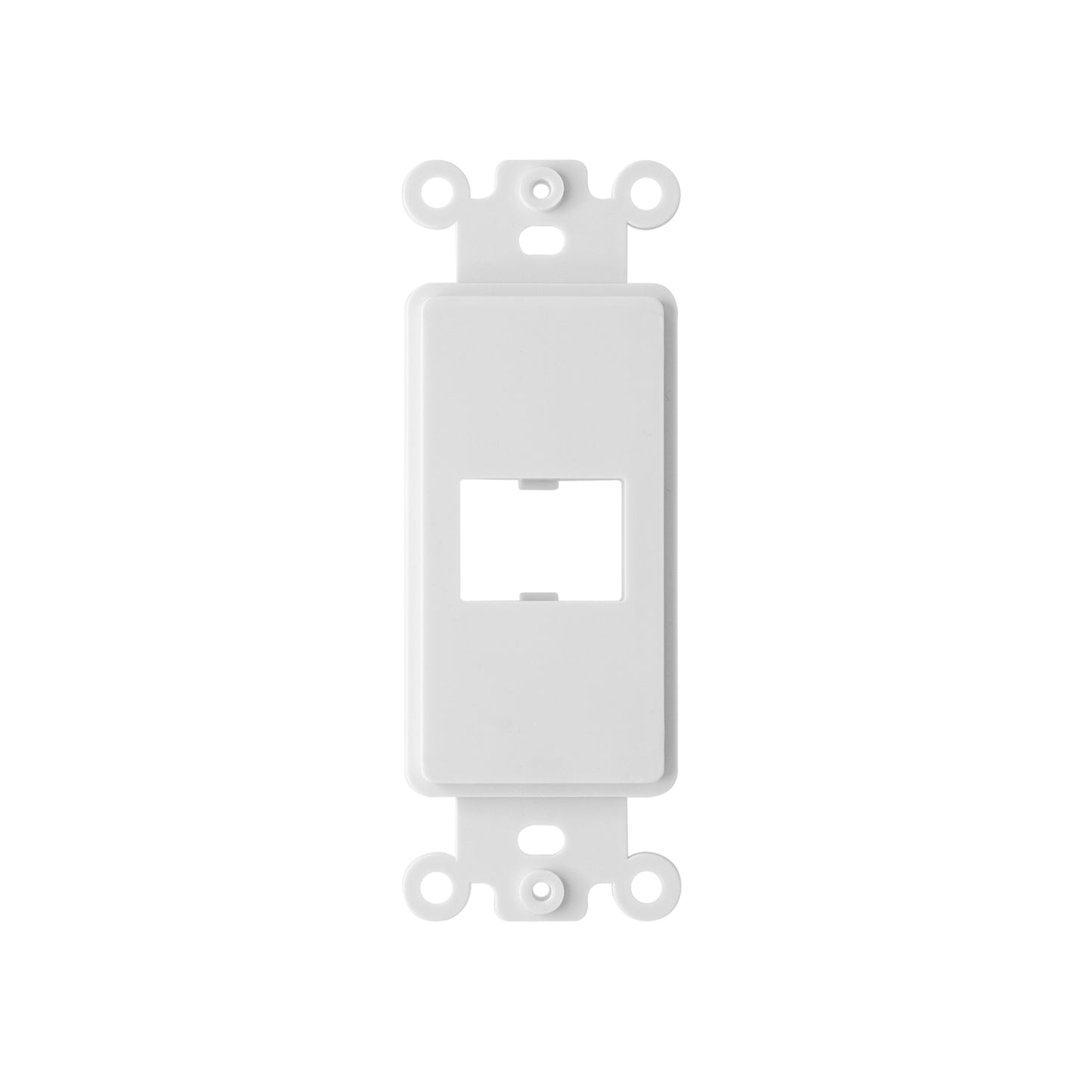 Decorator HDMI 1-Port Insert, 1-Gang Rocker Wall Plate Insert