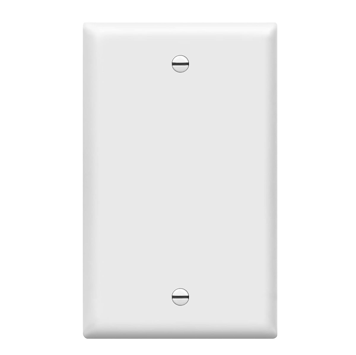 1-Gang Blank Wall Plate for Outlet Switch Cover