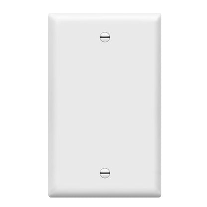 1-Gang Blank Wall Plate for Outlet Switch Cover