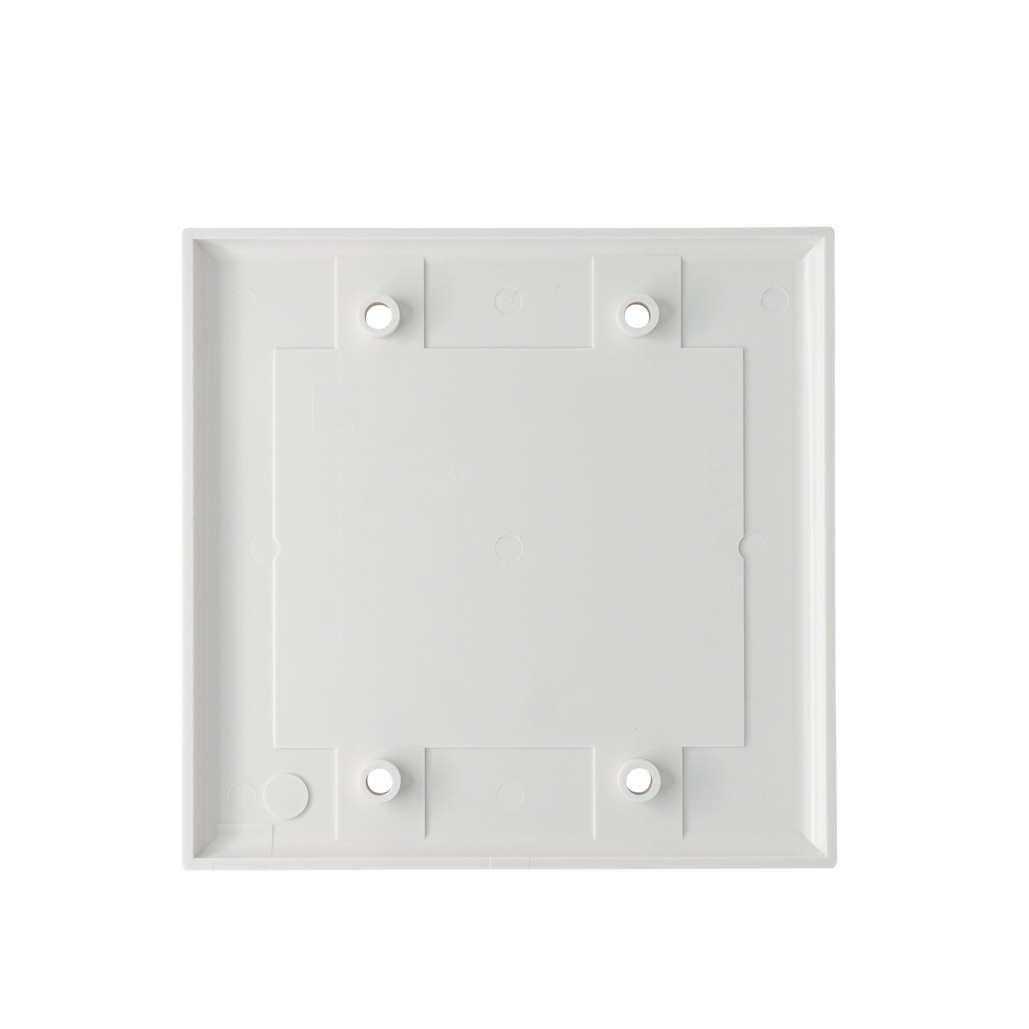 2-Gang Blank Wall Plate for Outlet Switch Cover