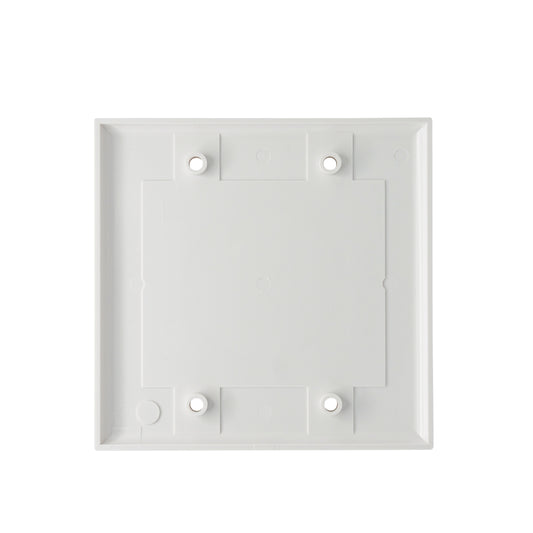 2-Gang Blank Wall Plate for Outlet Switch Cover