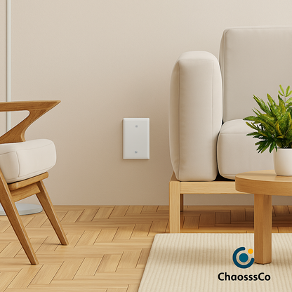 1-Gang Blank Wall Plate for Outlet Switch Cover